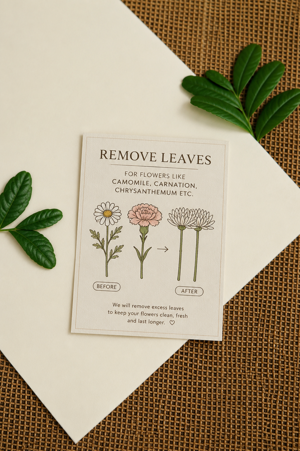 Leaf Removal (Per Bundle)