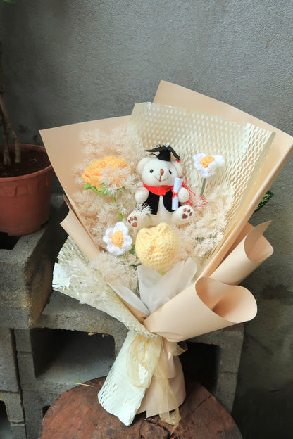 Crochet Flower - Soft Grad