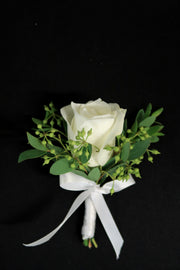 Boutonnière - White Rose