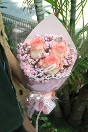 Simple Wrap - Classic Rose